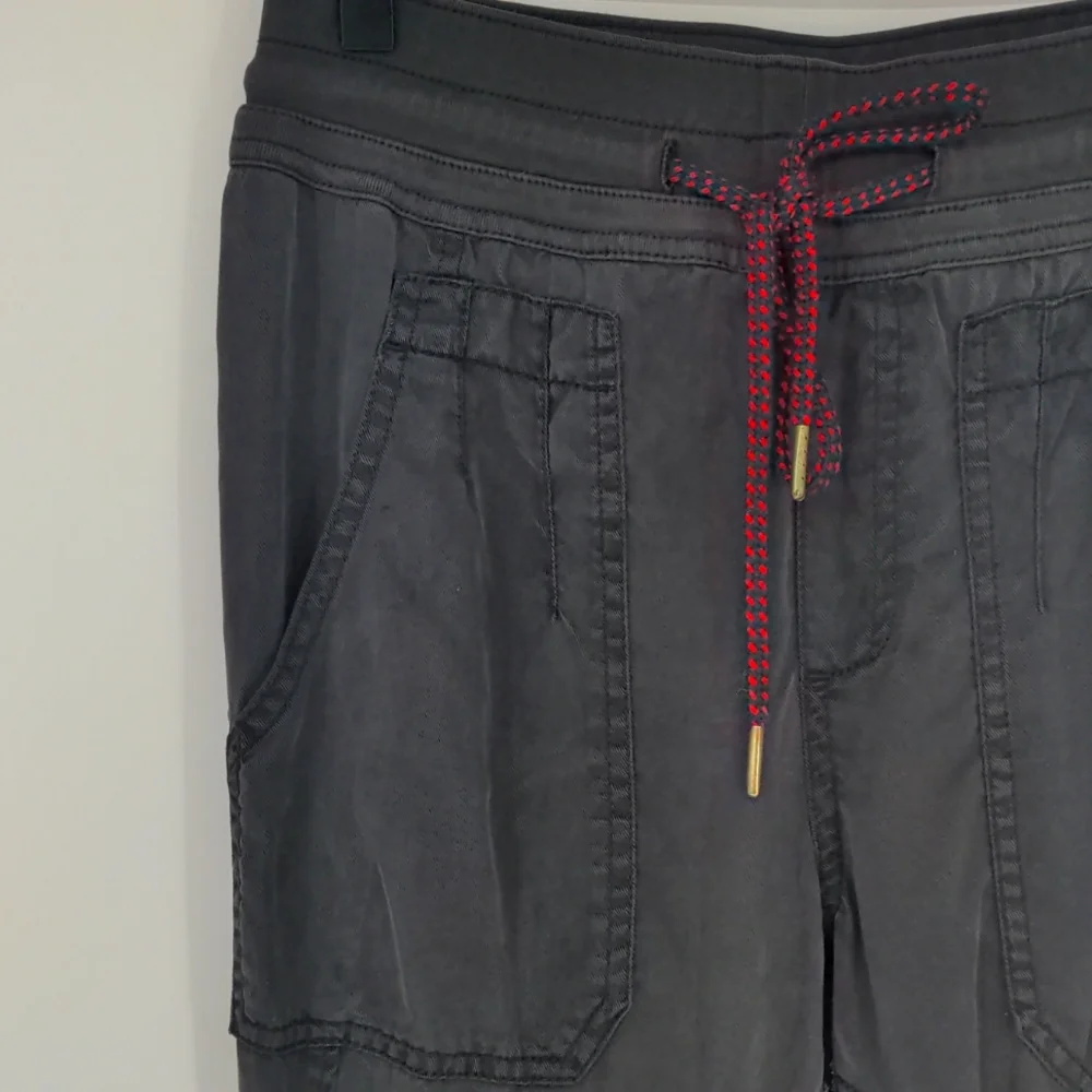 Anthropologie Women's The Nomad High Rise Jogger Size Extra Small Charcoal Boho - Picture 6 of 15